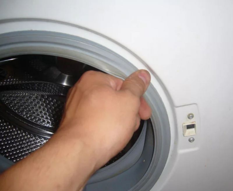 Замена уплотнительной резинки (манжеты люка) стиральной машины